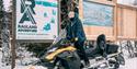 snowmobile trip with Rauland Adventure