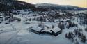 the cabins from Gaustablikk Mountain Cabins and Apartments, winter