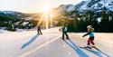 barn på Gausta skisenter