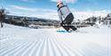 downhill skiing at Rauland ski center