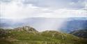 views of the landscape around mount Skorve