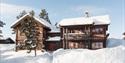 cabin from Rauland holiday center in winter