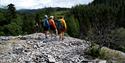 group of hikers at the top of the brynestein quarry