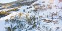 hytte til Fred Hansen Eiendom ved Vrådal Panorama Skisenter om vinteren