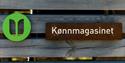 Signed with Kønnmagasinet (granary).