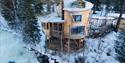 tree top cabin at Å Camp