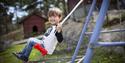 the playground at Hulfjell Gård