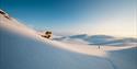 skiing at Haukelifjell ski center