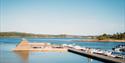 bathing jetty with marina at Quality Hotel Skjærgården