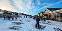 my people at the base station at Gautefall ski centre