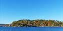 the island Håøya in Porsgrunn seen from the water