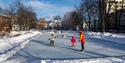 skøytebane ved Rådhusparken
