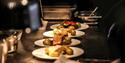 several dishes at restaurant Hovdestaul