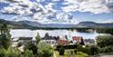 view from the window of Vrådal apartments