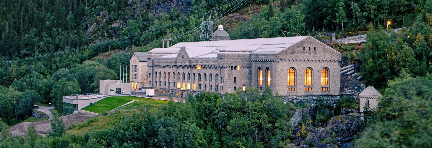 Norwegian Industrial workers museum Vemork at Rjukan