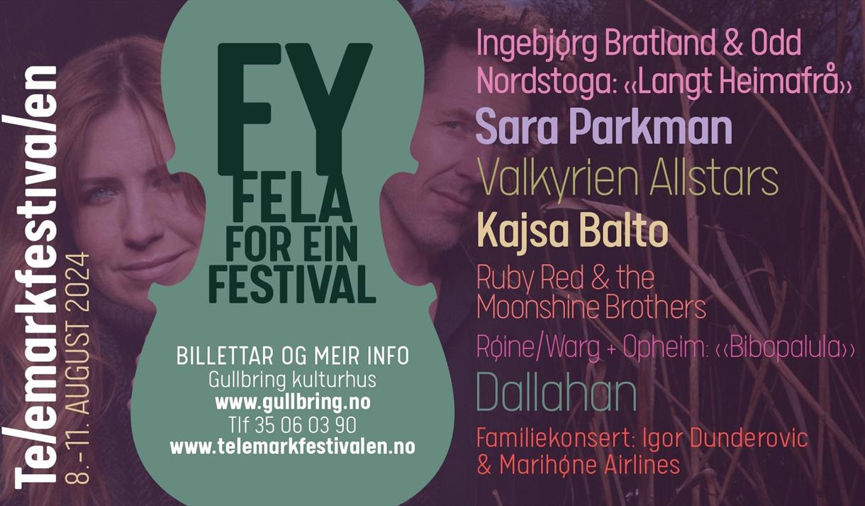 plakat til Telemarkfestival 2024