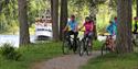 Cycling by the Telemark Canal