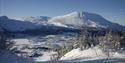 Gausta Skisenter is beautiful situated by the foot of Gaustatoppen