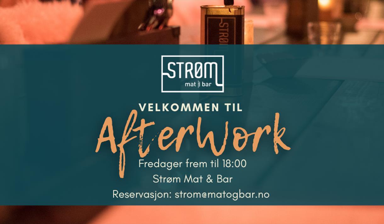 Afterwork på Strøm Mat & Bar - Skien Restaurant