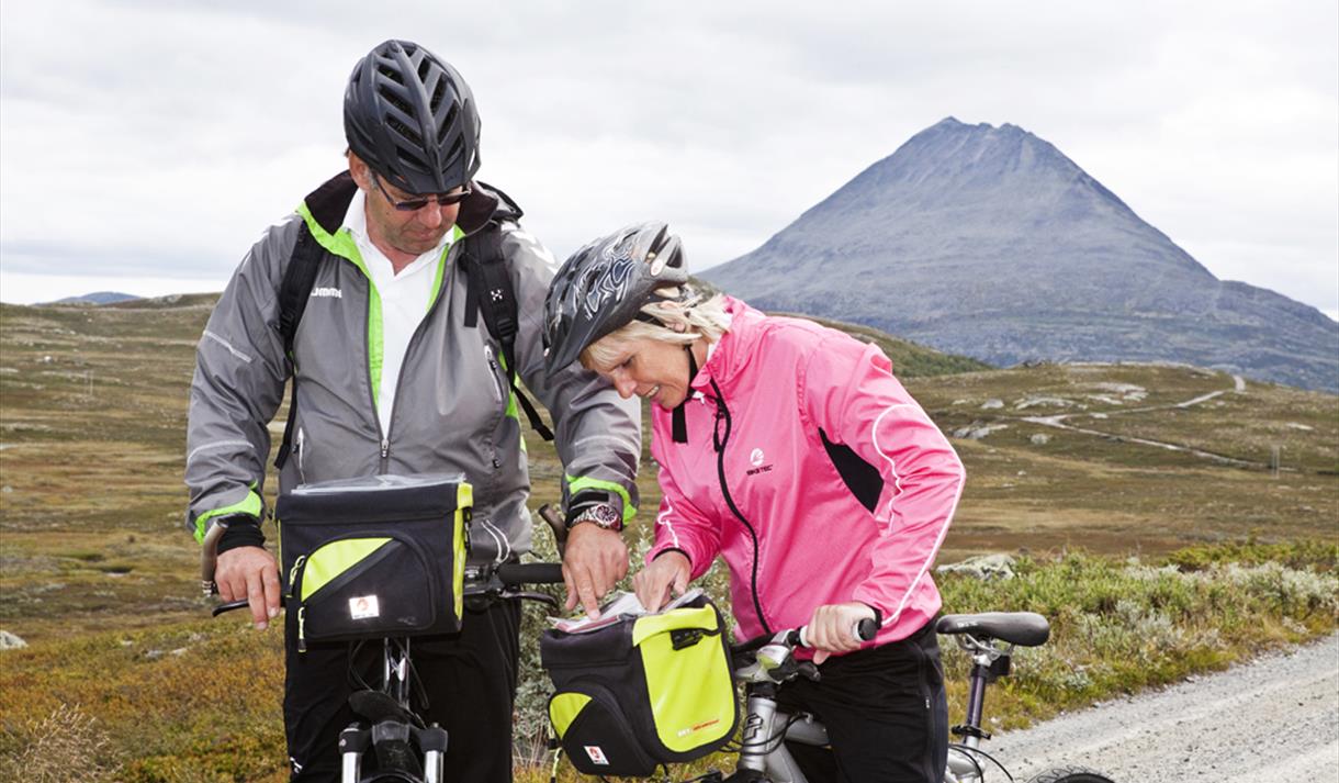Sykkel på Hardangervidda tar deg igjennom vill og vakker høyfjellsnatur.
