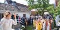bryllupsfest på restaurant Tollboden Bakhagen i Kragerø