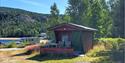small cabin at Øyne Camping