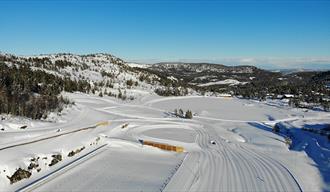 Gautefall biathlon in winter