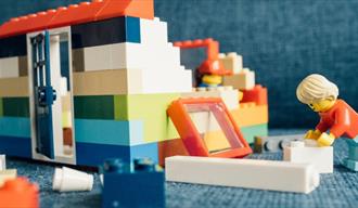 Legodag på Menstad bydelshus