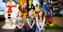 barneområdet med Lego på servicebygget på Gautefall skisenter i Drangedal