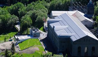 Norsk Industriarbeider Museum Vemork med Tungtvannskjeller