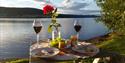 You can enjoy cheese and wine at Lystang Glamping