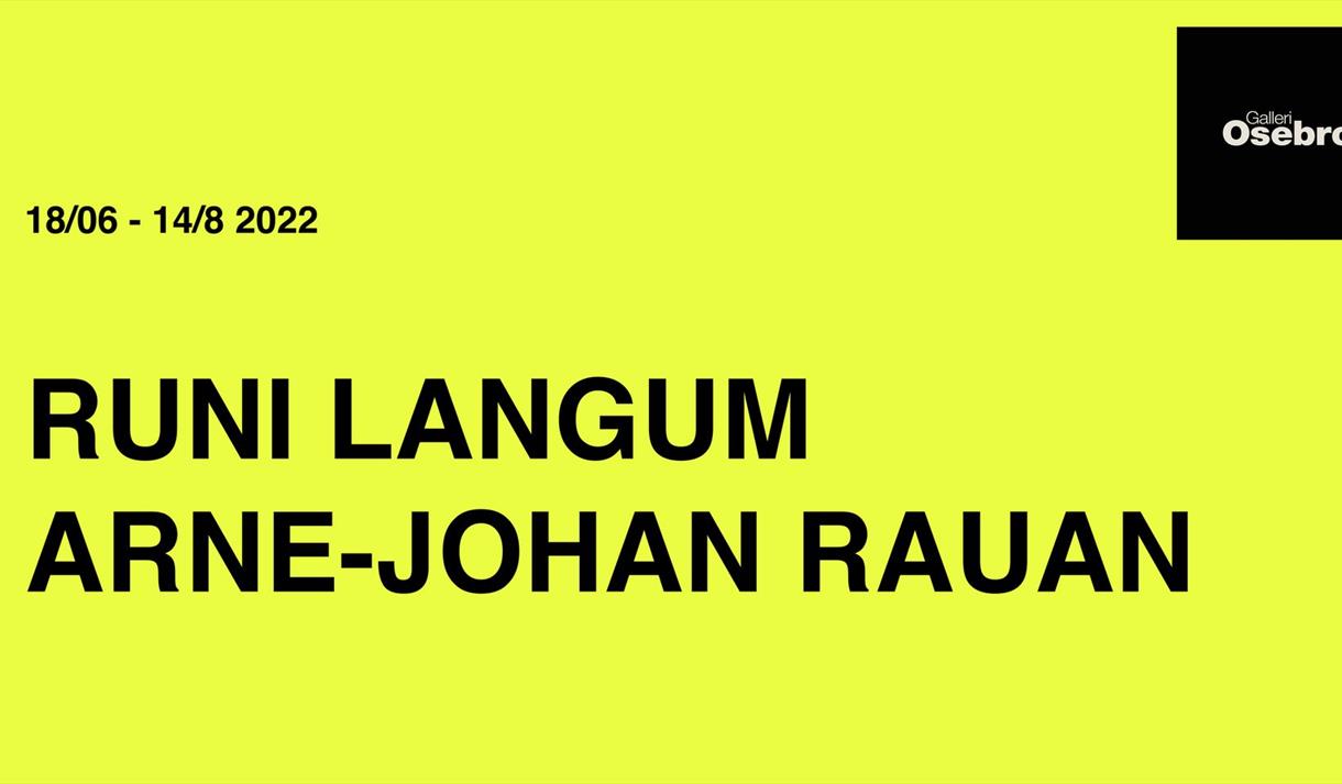 Runi Langum x Arne-Johan Rauan