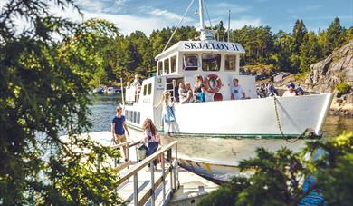 Travel from island to island in Telemark