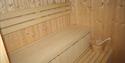 sauna at cabin Beverbu