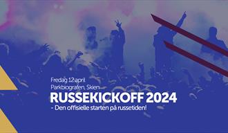 plakat til "Russekickoff 2024"