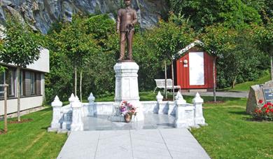 Kong Chulalongkor statue i Brevik