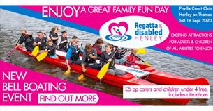 Advert for the Regatta for the Disabled - a great family day out.