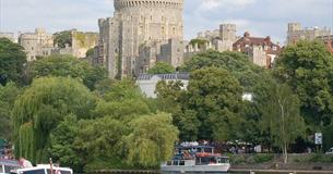 Image of Windsor Castle from the River Thames
