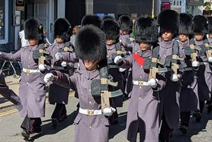 Windsor Guard March & Changing the Guard | image Nicola Bell @ VisitWindsor