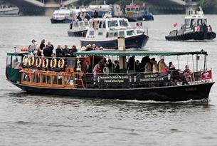 Vintage steam boat.