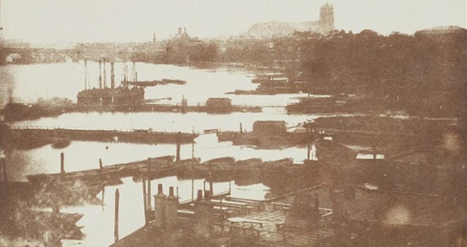 Earliest known panoramic photographic view of London