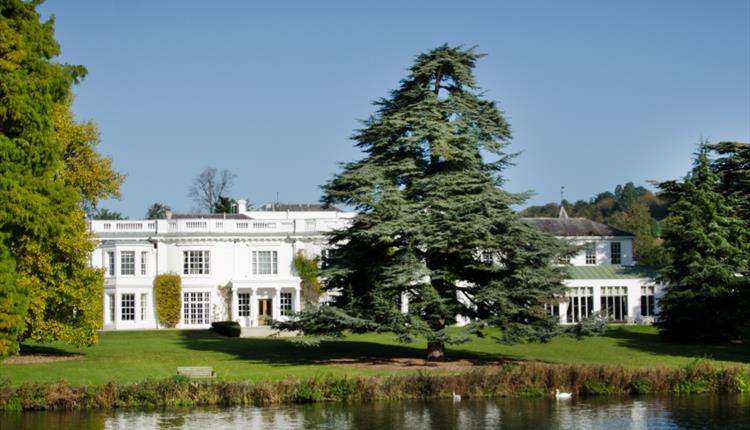 Henley Greenlands House on the banks of the River Thames near Henley on Thames