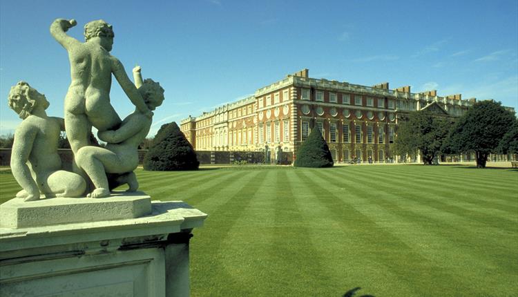 Hampton Court Palace, near the River Thames, Surrey