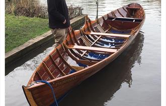 Boat restored on the Thames