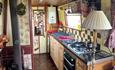 Narrowboat interior