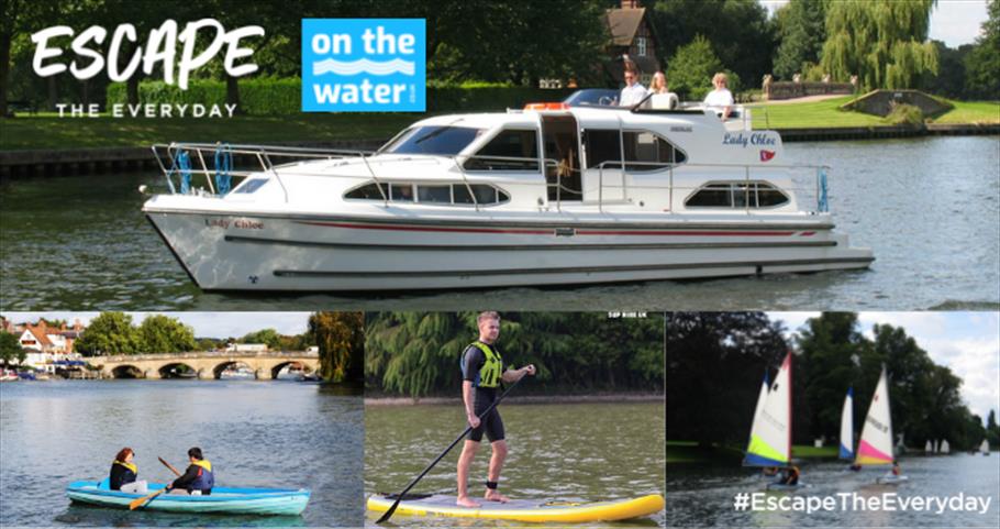 Boating and watersport activities on the Thames