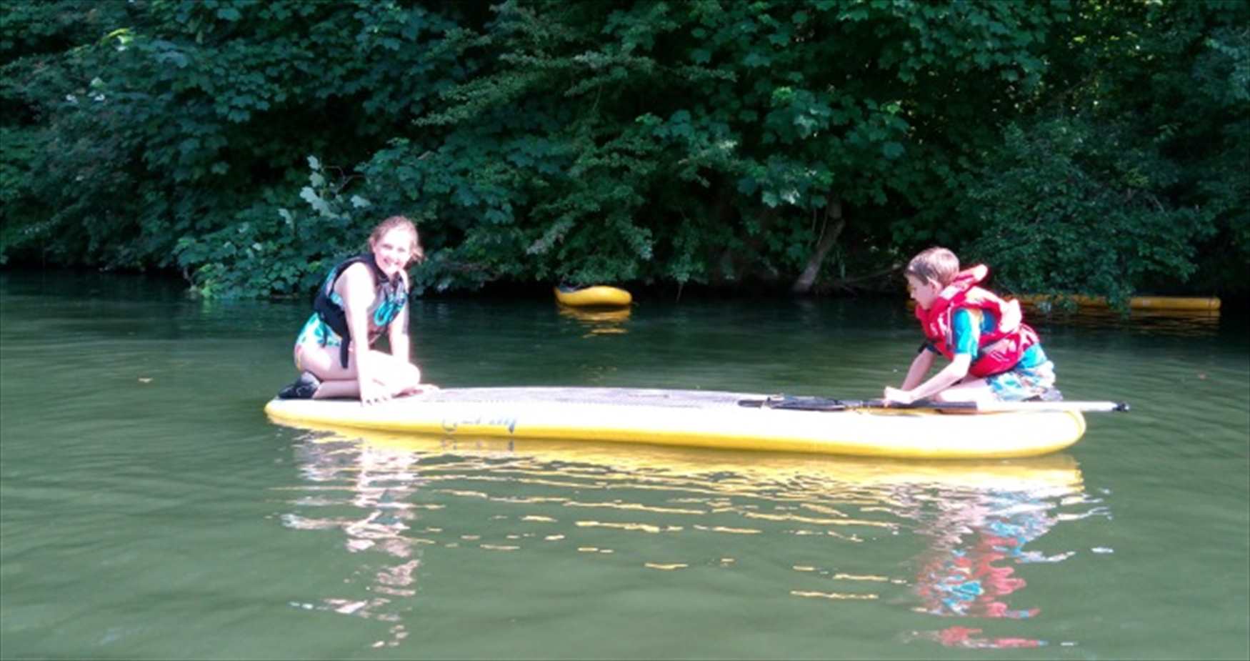 Ody Boat Hire - Children on SUP