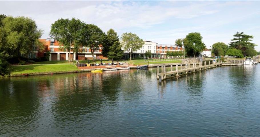 Four star Runnymede on Thames Hotel, near Windsor offers a relaxing waterside retreat for staycations.