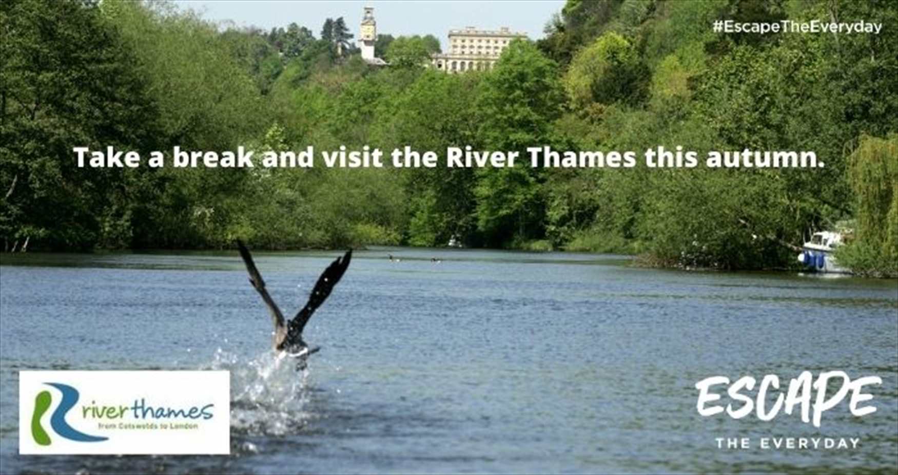 The River Thames at Cliveden - Escape the Everyday - book an Autumn Break