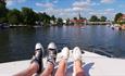 Le Boat on the River Thames -